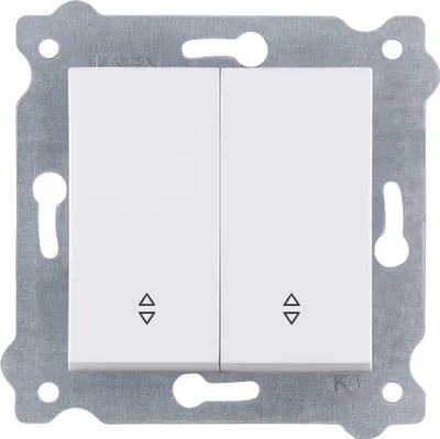 Zdjęcie produktu dla Łącznik podwójny schodowy Biały 211/01E EXEN