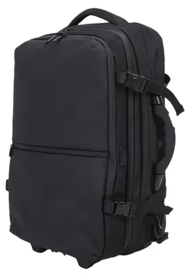 Produktbild von Vakuum-Reiserucksack mit großem Fassungsvermögen, wasserdicht, multifunktional, erweiterbar, mit Vakuumkompression, Rollen und Schloss