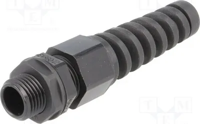 Immagine prodotto di 1 x Raccordo per cavo IP68, 1,5 M16, con protezione anti-piegatura, materiale: AGR16SR n