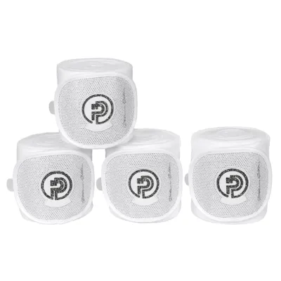 Produktbild von Eskadron Platinum Pure Bandagen " FLEECE GLITTER ", 4er Set Farbe - weiß Größe - Warmblut