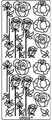 Produktbild von Kreativsticker 10x23cm Motiv 52 VE=5 Stück gold
