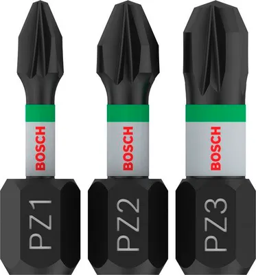 Produktbild von PRO PZ Impact Bit Set, 25 mm, 3-tlg