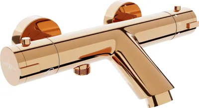 Immagine prodotto di Mexen Kai rubinetto da bagno termostatico, oro rosa - 77300-60