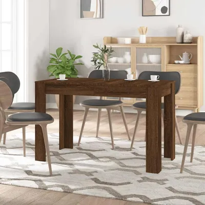 Obrázek produktu pro Jídelní stůl Brown Oak Optics 120x60x76 cm Materiál dřeva