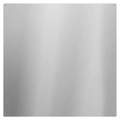 Obrázek produktu pro Ochranná deska za kuchyňskou linku z nerezové oceli - 76 x 76 cm - ochrana stěny za varnou desku