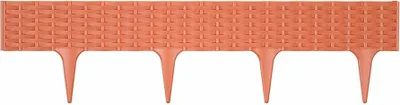 Obrázek produktu pro Prosperplast IBRA, Zahradní lemování, Plast, Hnědá, 1865 mm, 3900 mm, Krabice