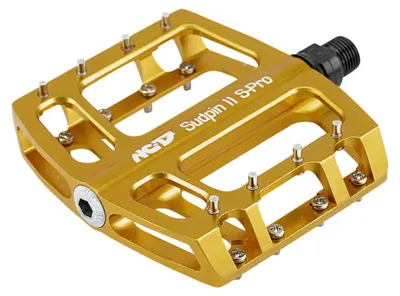 Produktbild von NC-17 Plattformpedal Sudpin II S-Pro CNC, Alu, Präzisionslager : Farbe - Taupe Farbe: Taupe