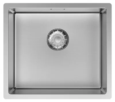 Produktbild von Pure.Sink Comfort Spezielles, 35 cm kurzes Edelstahlspülbecken, 40 x 35 cm, platzsparend, PCM4035-02