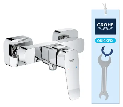 Produktbild von GROHE 1018740000, Standard, Chrom, Hebelgriffe, Einzelbild, 3/8", Keramikkartusche