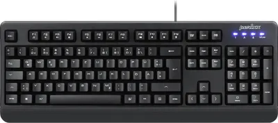 Immagine prodotto di Perixx Periboard-517 B USB Keyboard German, QWERTZ Black Dustproof, Splashproof