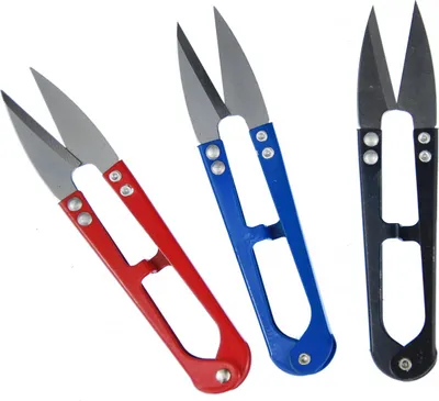 Produktbild von 3x Fadenschere Nahttrenner Nähschere Nähen DIY Fadentrenner Auftrenner bunt