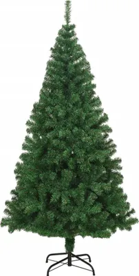 Zdjęcie produktu dla vidaXL Sztuczna choinka z grubymi gałęziami zielona 210 cm PVC