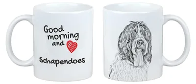 Image de Art-Dog Mug en céramique – Schapendoes