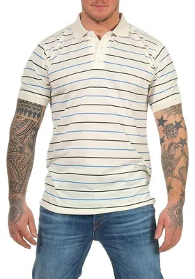 Produktbild von Herren Polo-Shirt Stretch Kurz-Arm; Creme-Elfenbein L