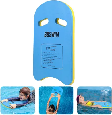 Produktbild von Schwimmboard für Kinder, PE-Schaum, mit 2 Griffen, für Krafttraining und Schwimmtechnik