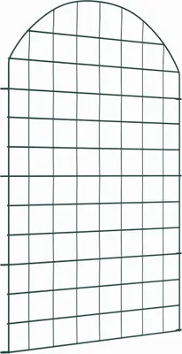 Produktbild von Teichzaun Set 8 pcs Grün 50 x 80 cm Stahl