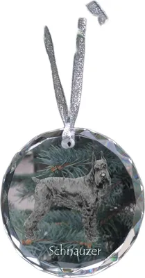 Imagen del producto de Art-Dog Adorno para árbol de Navidad – Schnauzer I