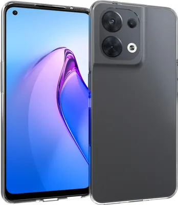 Produktbild von Accezz Clear TPU Backcover Oppo Reno 8 5G - Transparent
