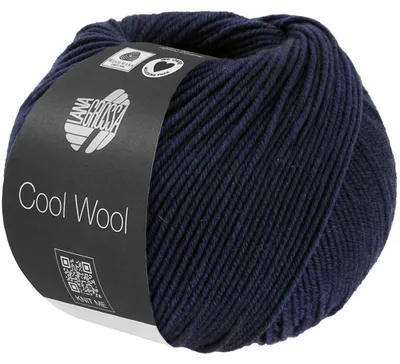 Produktbild von Lana Grossa - Cool Wool Melange 1494 nachtblau meliert