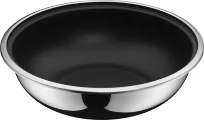 Produktbild von WMF 89.0054.0125, Rund, Allzweckpfanne, Schwarz, Edelstahl, Edelstahl, 250 °C, Edelstahl