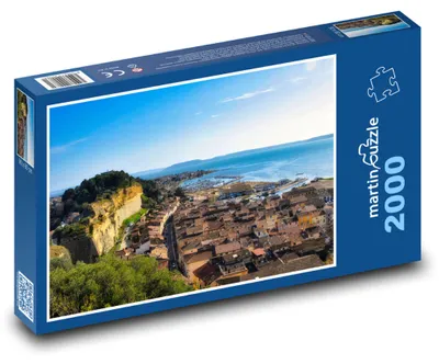 Obrázok produktu pre Puzzle 2000 Stredomorské pobrežné mesto - martinpuzzle