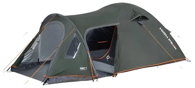 Zdjęcie produktu dla High Peak Kira 4.1 Namiot rodzinny 4-osobowy 375 x 240 cm zielony leśny