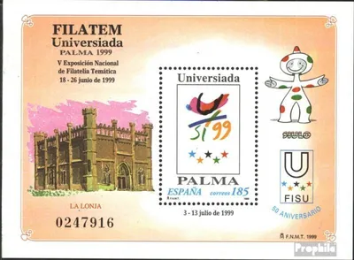 Produktbild von Briefmarken Spanien 1999 Mi Block75 (kompl.Ausg.) postfrisch Briefmarkenausstellung