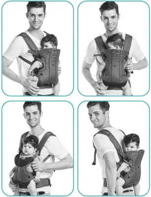 Produktbild von fillikid Baby Carrier Bauchtrage – Ergonomische Babytrage bis 15 kg