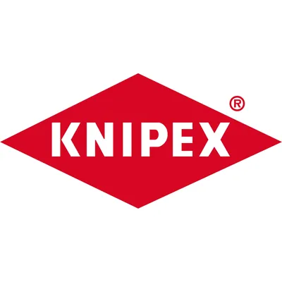 Produktbild von Knipex 262-6200 Flachrundz.200mm VDE geb. + Schneide,40°gewink.Back, rot/gelb/silber