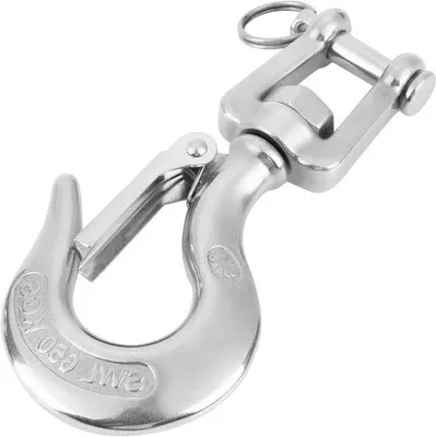 Produktbild von Haken für 650 kg/1000 kg - Haken aus Edelstahl 304 - Sicherheitsgreifhaken - Haken für 1000 kg.
