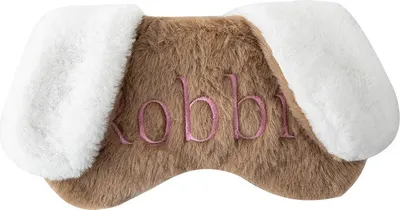 Image de INF Masque de sommeil en peluche douce : un masque confortable pour les yeux pendant le sommeil