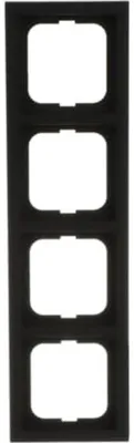 Produktbild von BUSCH JAEGER Rahmen 1724-885K 4fach schwarz matt