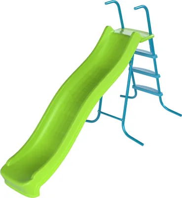 Produktbild von Rutsche mit 4 Stufen Grün 220 cm