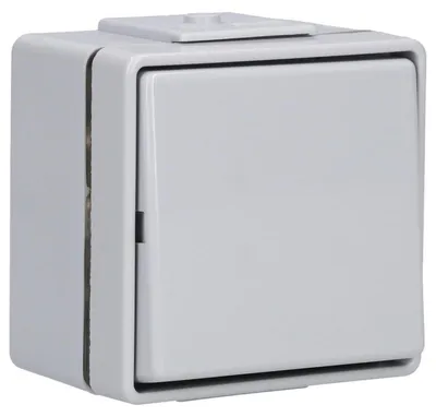 Produktbild von Jung 606W Wippschalter Universal aus-Wechsel, Grau