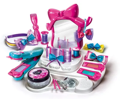 Produktbild von Clementoni Crazy Chic Star Hairstyle, Haarschmuck-Set für Kinder, 6 Jahr(e), Mehrfarbig