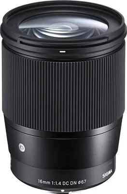 Image de SIGMA Objectif 16mm f/1.4 DC DN Contemporary compatible avec Sony E