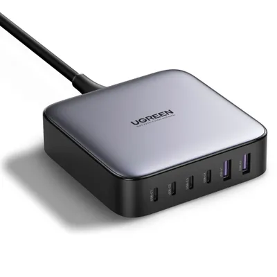 Produktbild von UGREEN 2USB-A+4USB-C 200W Desktop Fast Charger