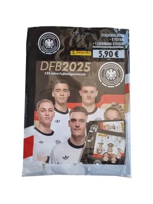 Produktbild von Panini 125 Jahre DFB Fussball Sticker | 1x Starterpack