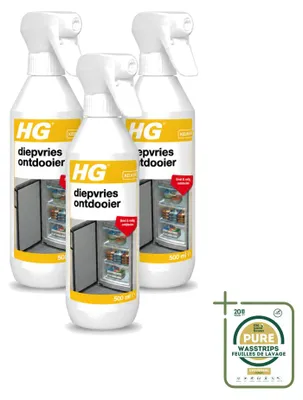 Produktbild von 3 x HG Gefrierschrank-Enteiser - 500 ml - Vorratspackung - 3 Stücke