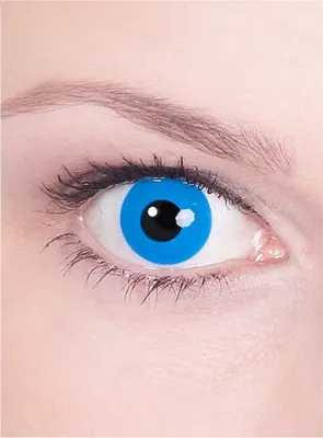 Produktbild von Blau - Halloween Kontaktlinsen mit Dioptrien Dioptrien: -3,5
