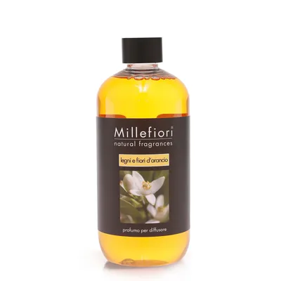 Obrázek produktu pro Millefiori Milano LEGNI E FIORI D'ARANCIO - Náplň do difuzéru 500 ml