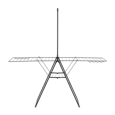 Zdjęcie produktu dla Brabantia 403521, Stojak podłogowy, Czarny, 25 m, 3 pół., 66 cm, 10 cm