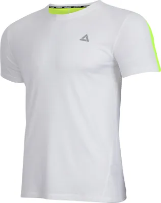Produktbild von Airtracks Laufshirt Kurzarm Pro Line - L - Weiß-Neon