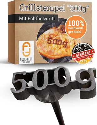 Produktbild von Grillstempel "500g"