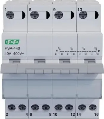 Zdjęcie produktu dla Przełącznik instalacyjny Jednostka sieciowa 40A 4-biegunowy F&F