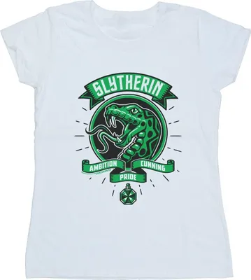Produktbild von Harry Potter - "Slytherin" T-Shirt für Damen BI23903 (XXL) (Weiß)