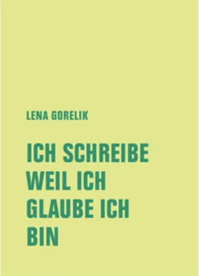 Immagine prodotto di Ich Schreibe, Weil Ich, Glaube Ich, Bin