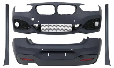 Produktbild von Bodykit für BMW 1er F20 LCI 2015-2018 Stoßfänger Seitenschweller M-Technik-Look.