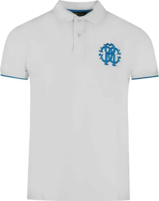 Produktbild von Nova - "Roberto Cavalli" Poloshirt für Herren SY3775 (M) (Weiß)