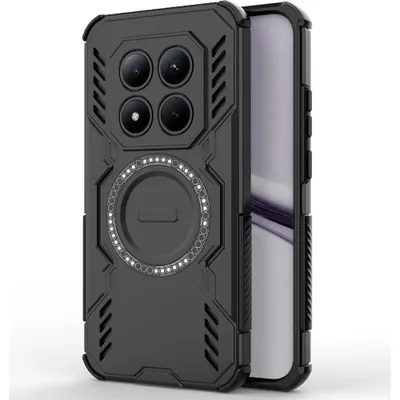 Produktbild von Handyhülle für Xiaomi Redmi Note 15 Pro Plus 5G / POCO M8 Pro 5G, Techsuit ArmorMag Case, Schwarz